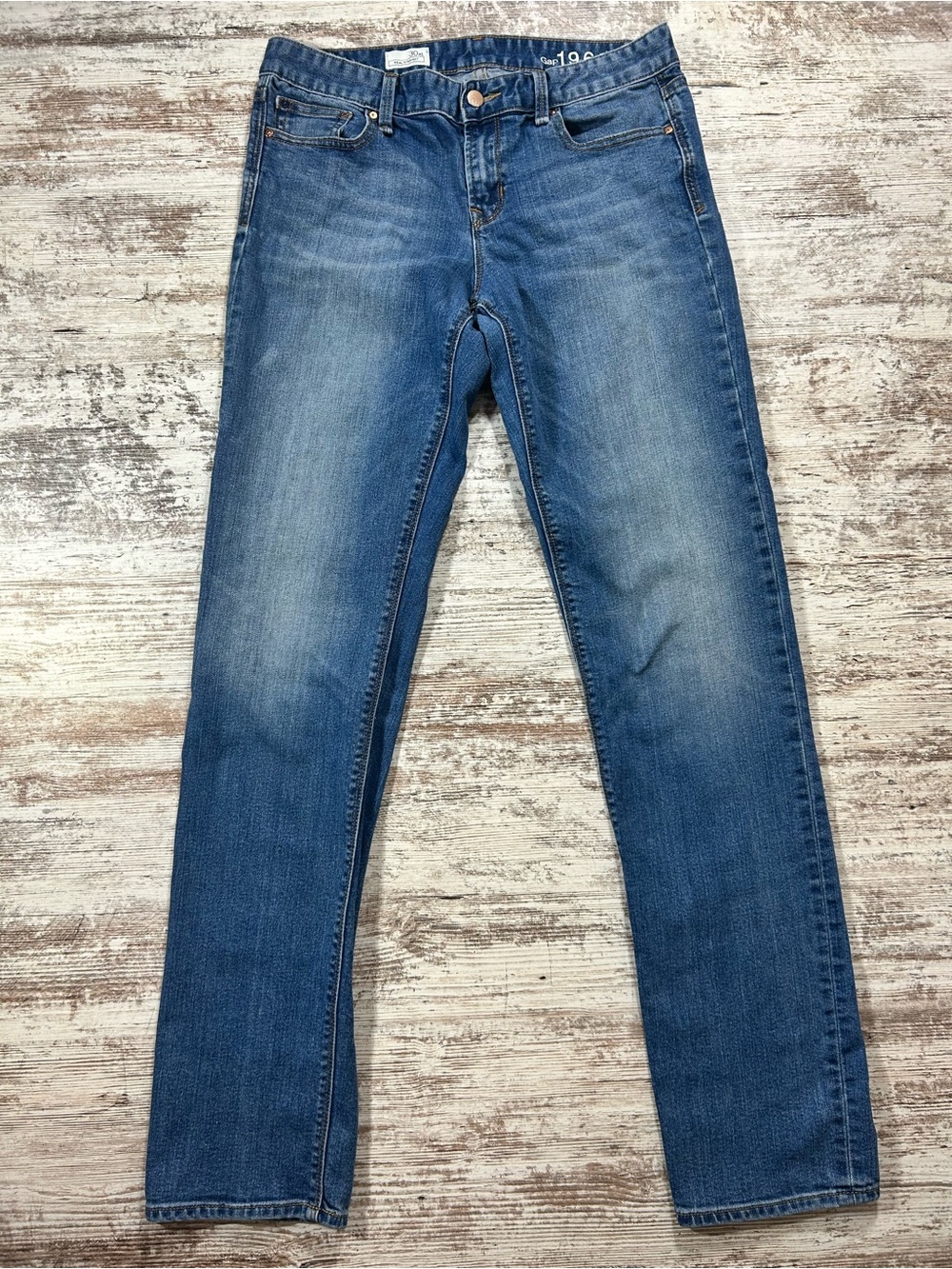 Women’s Gap jeans Real Straight size 30XL 10 extra long tall